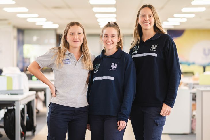 Participantes del programa Unimake de Unilever. Participantes del programa Unimake de Unilever.