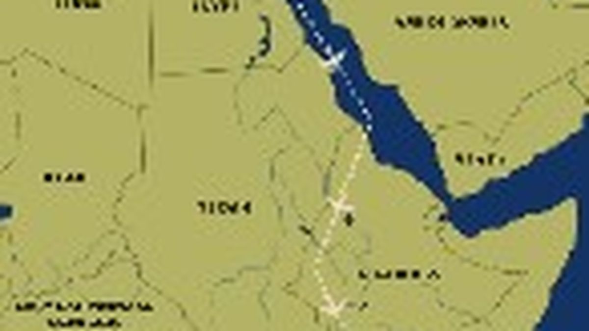 Entebbe Rais Map Rescate en Entebee