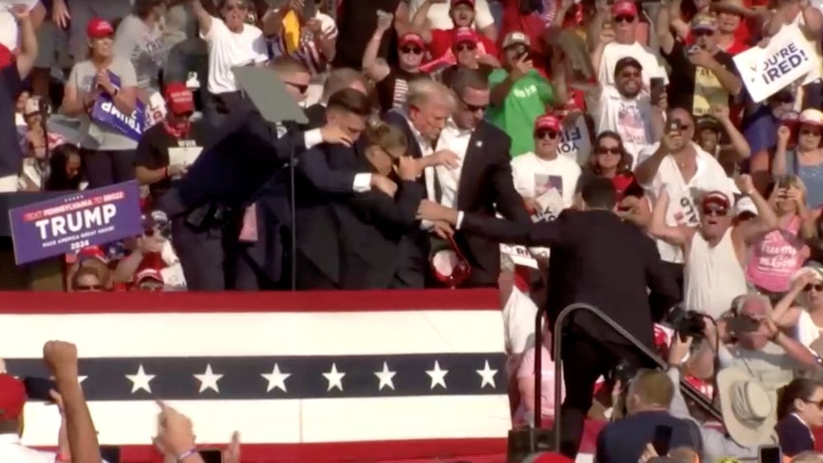 The secret service assures that it is fine