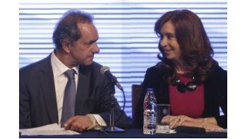 Cristina se reunió con Scioli y Zannini en Olivos