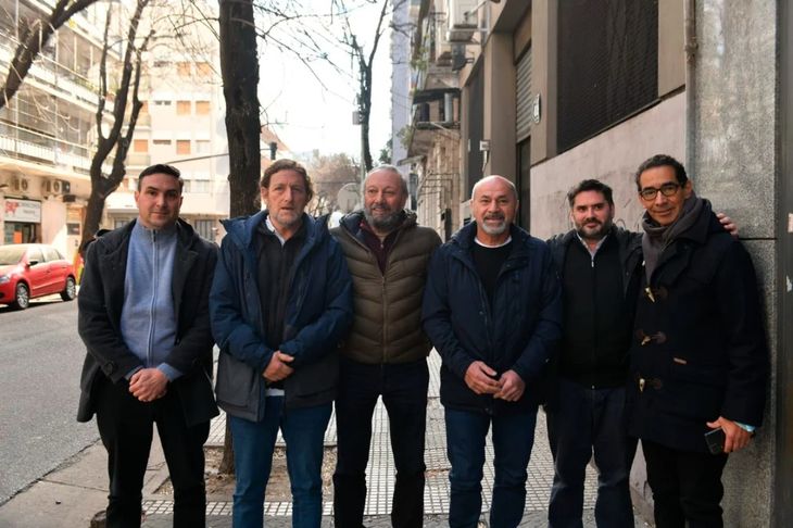 Los representantes del MDF que lidera Axel Kicillof. Los representantes del MDF que lidera Axel Kicillof.