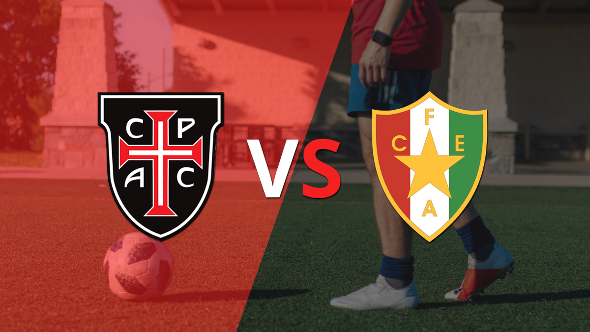 The ball is already rolling between Casa Pia and Estrela Amadora at the Estádio Municipal de Rio Maior stadium