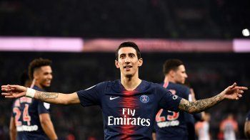 Ángel Di María lleva 6 goles esta temporada en la Liga de Francia.