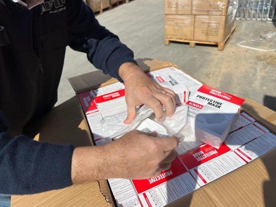 Desarticulan rulo de importación de barbijos por u$s4 millones.