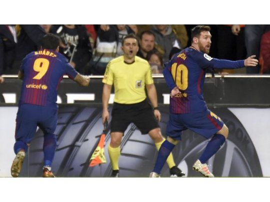El increíble gol no cobrado a Messi en un partido clave de la Liga de España