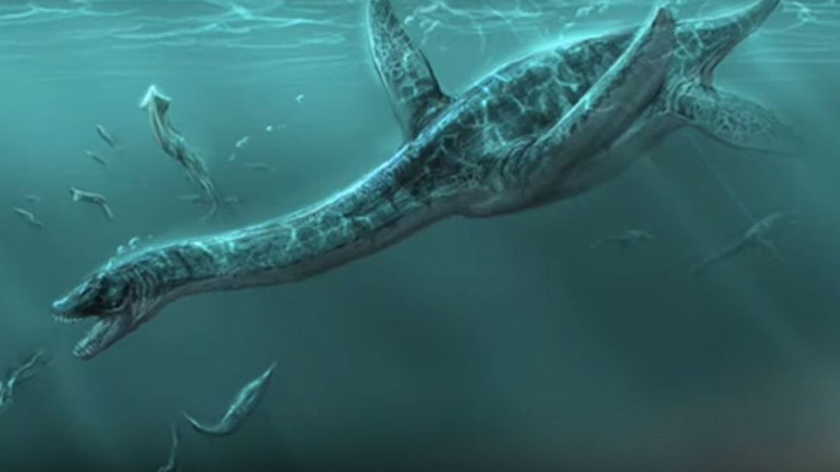 Así era el dinosaurio marino gigante que vivió en la Patagonia