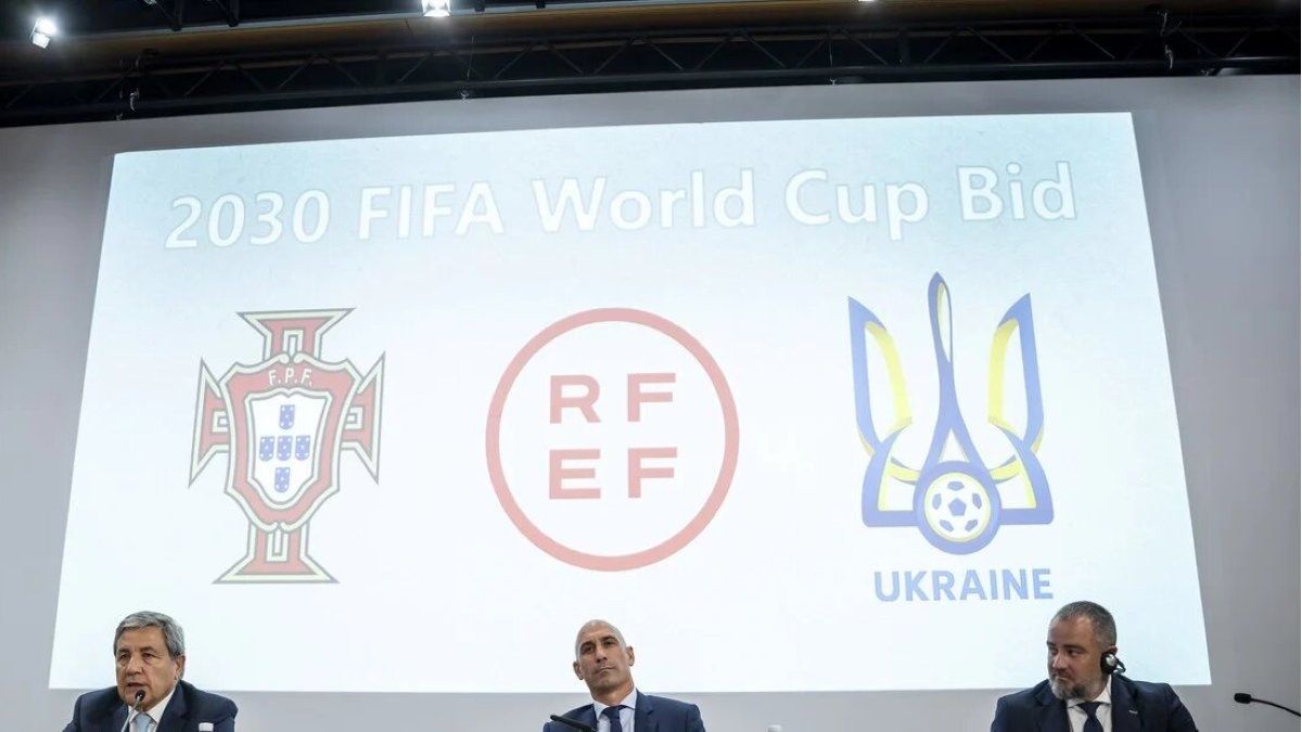 Zelenski promotes Ukraine’s candidacy for the 2030 World Cup