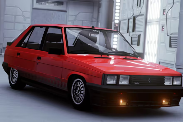 Así es como se vería el Renault 11 en su versión más moderna. Así es como se vería el Renault 11 en su versión más moderna.