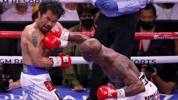 Pacquiao perdió ante Ugás en su intento por reconquista del cinturón welter AMB.