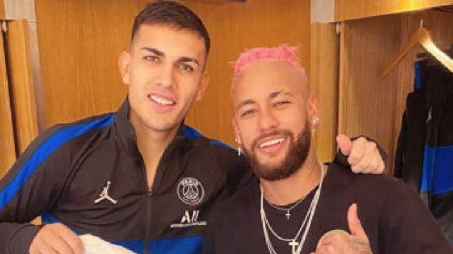 Leandro Paredes y Neymar