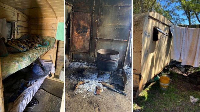 Un llamado a la línea anónima y gratuita 0800 999 3368, alertó sobre&nbsp; el lamentable estado en que se encontraban los trabajadores.