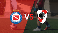 comienza la etapa complementaria con argentinos juniors avanzando en el marcador