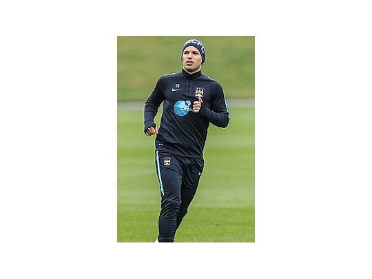 Agüero volvió a entrenar después de dos semanas alejado de las canchas (Foto: Manchester City).
