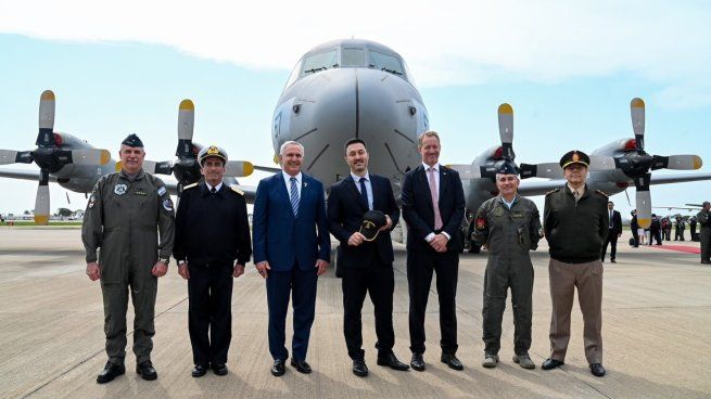 Se presentó el primer avión de exploración marítima Orión P-3C.&nbsp;