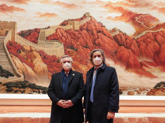 ALBERTO FERNÁNDEZ EN CHINA