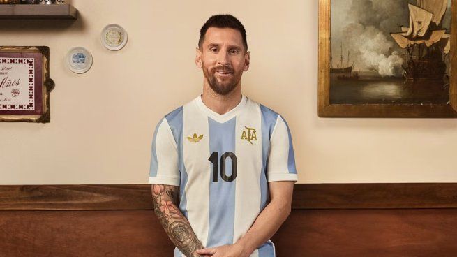 La camiseta especial que usará la selección argentina