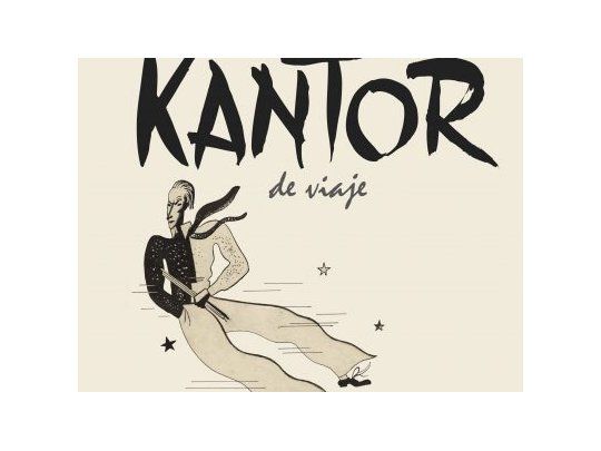 Kantor. Portada del libro-catálogo con una de sus caricaturas.