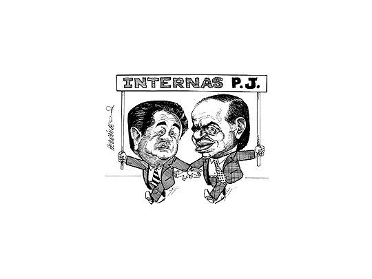 Eduardo Duhalde y Carlos Menem