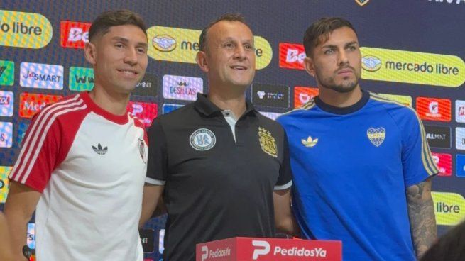 Montiel le respondió a Boca antes del Superclásico: Hay que tener un poquito más de respeto con el árbitro