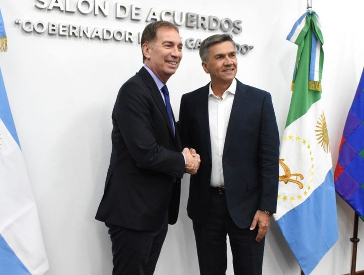 Diego Santilli y Leandro Zdero se reunieron en Chaco. Diego Santilli y Leandro Zdero se reunieron en Chaco.