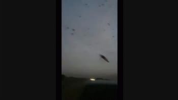 La manga, de una extensión de kilómetros, fue vista en&nbsp;Lanteri, en el extremo noreste de Santa Fe, aunque hasta hoy no había causado daños.&nbsp;