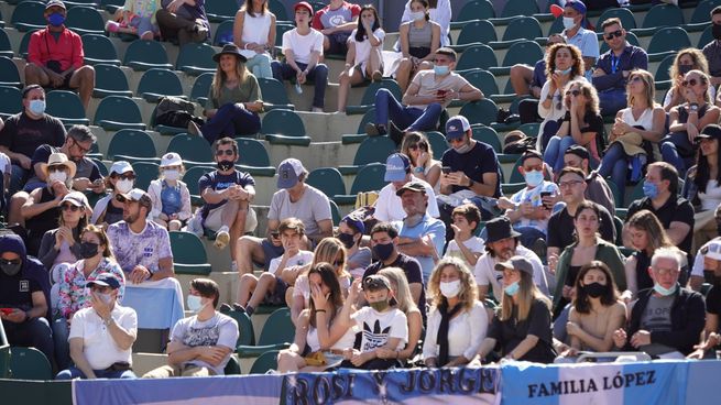 Unas 3.000 personas llenaron el BALTC para ver a Argentina en Copa Davis.