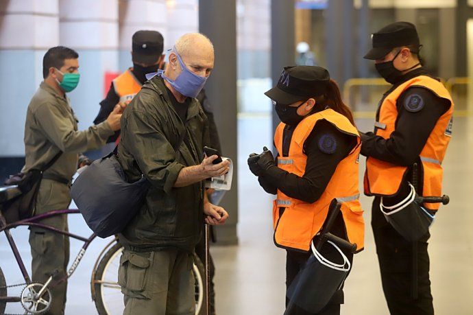 Cuarentena trenes 23-04-2020