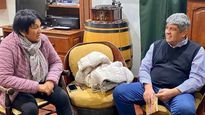 pablo moyano visito a milagro sala y pidio rever su situacion de presa politica