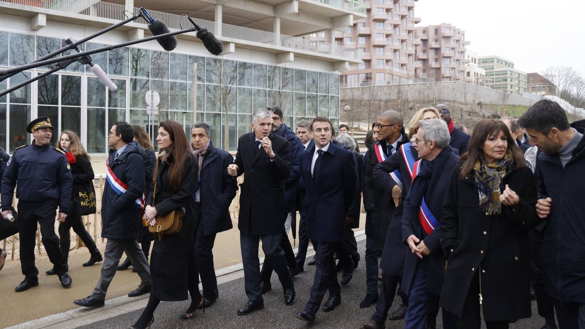 Macron inaugurated the Olympic Village five months before the start of the Games