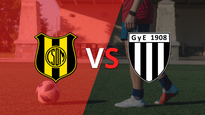 gimnasia (mendoza) fue superior y vencio por dos goles a dep. madryn en el estadio coliseo del golfo
