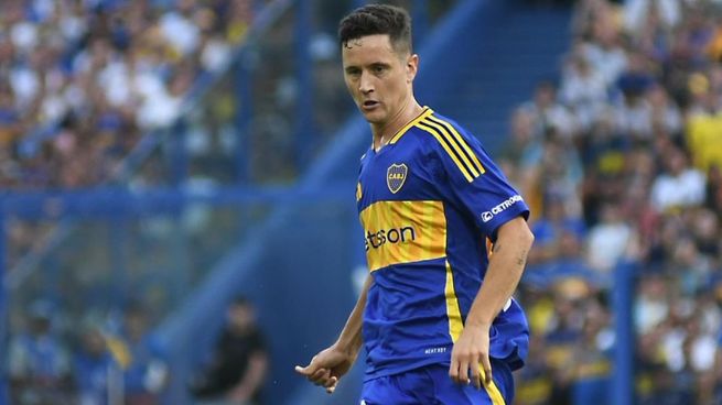 Ander Herrera jugó su primer partido en La Bombonera en el empate entre Boca y Argentinos Juniors.