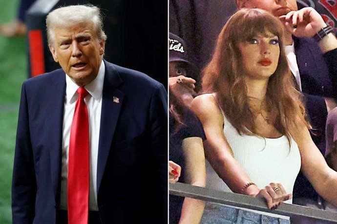 It is not the first time that Donald Trump charges against Taylor Swift.