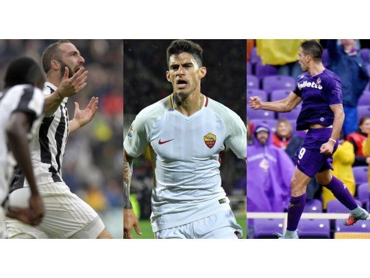 Higuaín, Perotti y Simeone marcaron en una nueva jornada del fútbol italiano.
