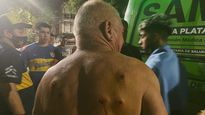 Una de las imágenes aportadas por hinchas desde las redes sociales.