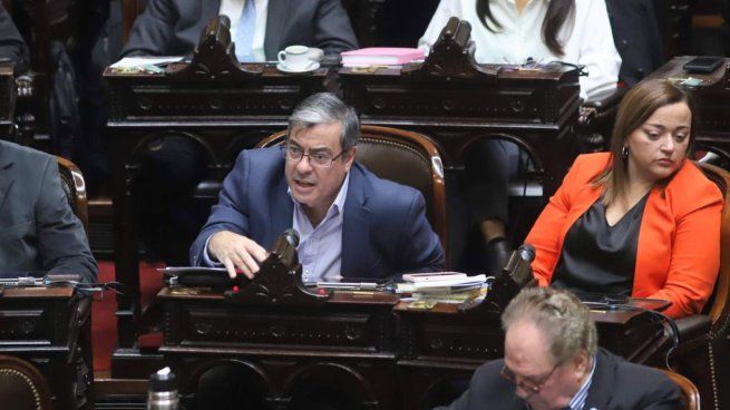 Germán Martínez criticó los dichos del presidente libertario.