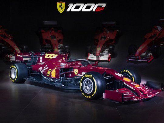 Ferrari Festejara Sus 1 000 Carreras En La F1 Con Un Diseno Especial En Sus Autos