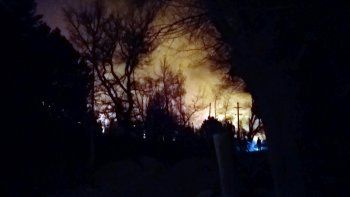 Los incendios afectaron a la región mendocina a de Potrerillos.