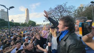 Milei en Rosario.&nbsp;
