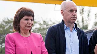 Patricia Bullrich y Horacio Rodríguez Larreta. Patricia Bullrich y Horacio Rodríguez Larreta.