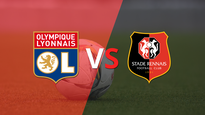 stade rennes sigue arriba en el marcador  en el estadio groupama stadium
