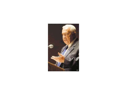 Ariel Sharon, primer ministro de Israel