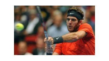 Buen debut. Juan Martín Del Potro no tuvo inconvenientes en superar al polaco Lucasz Kubot.