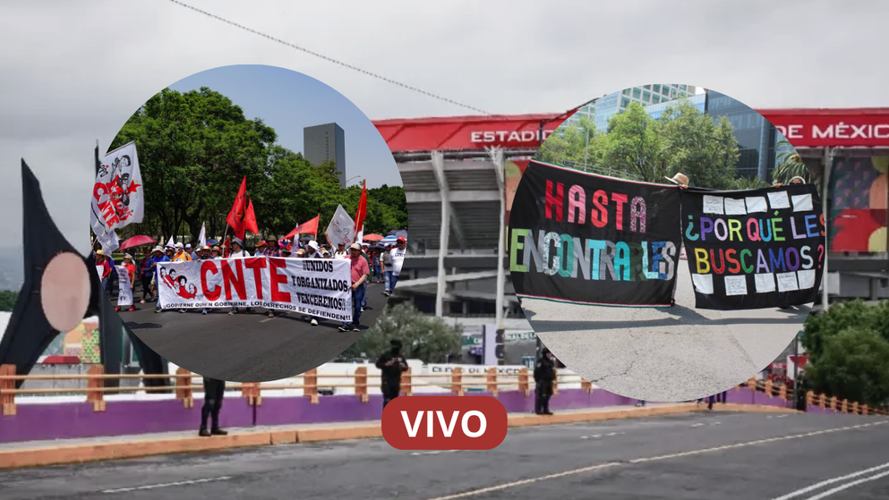Empieza el Mundial 2o026 y hay marchas en CDMX.