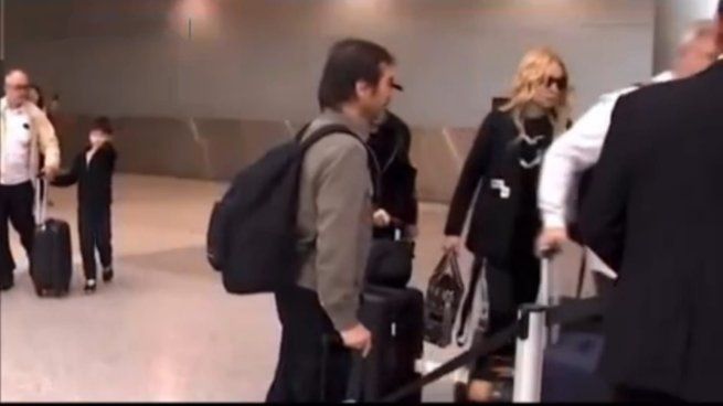 Cris Morena llegó el miércoles por la mañana, hora Argentina.