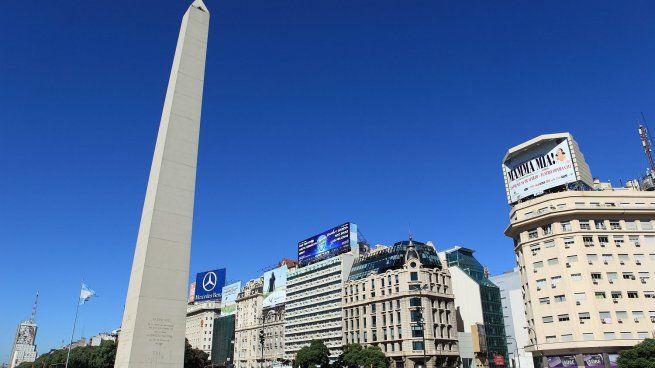 Tiempo agradable en CABA.