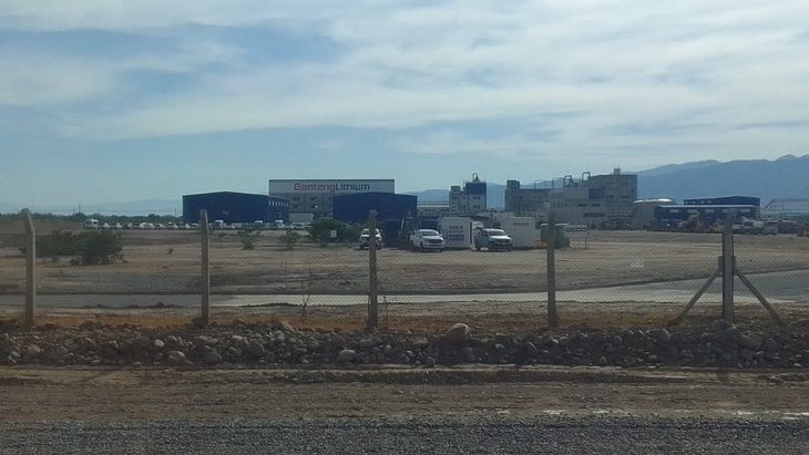 La planta de Ganfeng Lithium de Salta está ubicada en el Parque Industrial de Guemes.