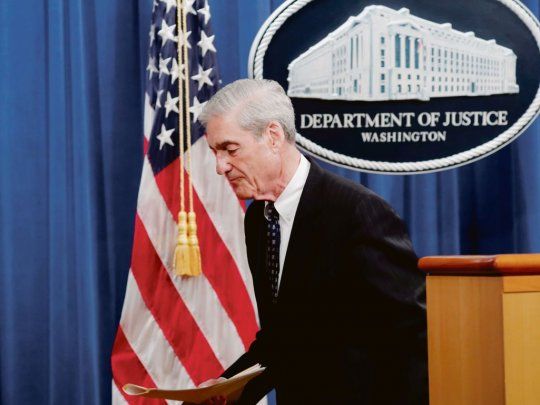 palabra final. El fiscal especial por la supuesta conspiración rusa en las elecciones de 2016, Robert Mueller, volvió a complicar a Donald Trump. Espero que esta sea la única vez que hable sobre este asunto, señaló.