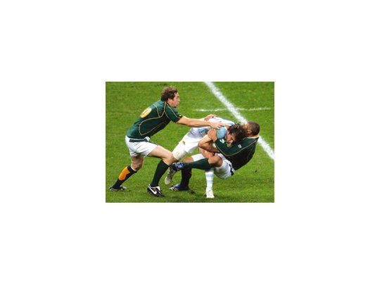 Una imagen que se repetirá. Juan Martín Hernández y Bryan Habana volverán a enfrentarse desde 2012.