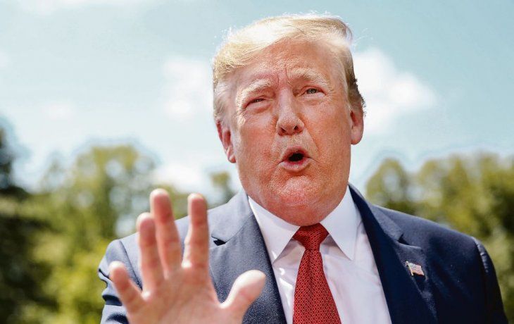 Basta. Donald Trump refuerza su prédica antiinmigrante cuando ya está lanzado a la campaña por su reelección, que se dirimirá el año que viene.