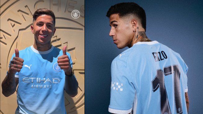 Enzo Fernández explicó por qué eligió su nuevo número en el Manchester City